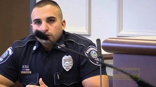 Officer on Witness Stand